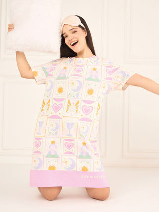 CottonEase<sup>TM</sup> Sleep In My Cards Nightdress