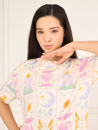 CottonEase<sup>TM</sup> Sleep In My Cards Nightdress