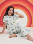Nap Bunch Pyjama Set - Swan White