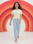 Proud Napper Pyjama Set - Swan White