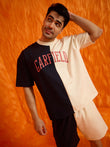 TerryFlex™ Garfield Colorblock Short Set - Swan White