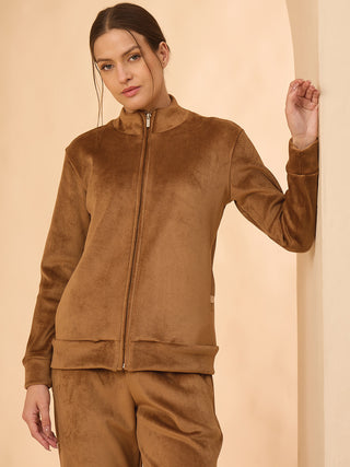 Plush Velour Tracksuit
