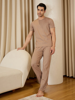 NapSoft<sup>TM</sup> Classic Henley Pyjama Set