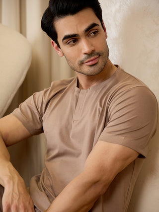 NapSoft<sup>TM</sup> Classic Henley Pyjama Set