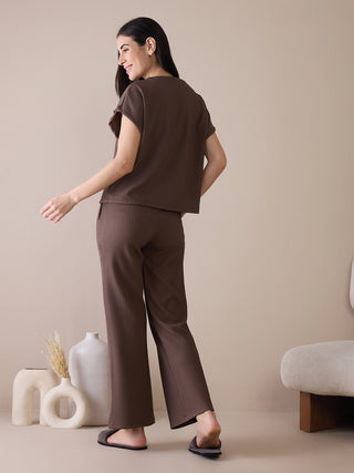 Calm Weave Wide Pyjama Set