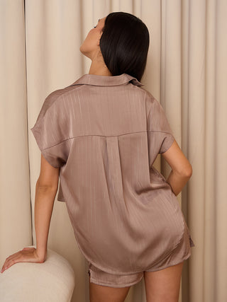 Silky Shorts Set