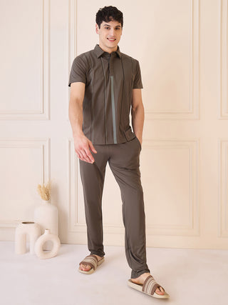 Silent Streaks Pyjama Set
