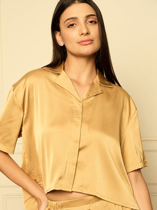 Silky Pant Set