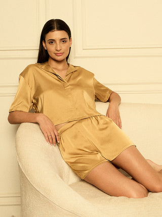 Silky Shorts Set