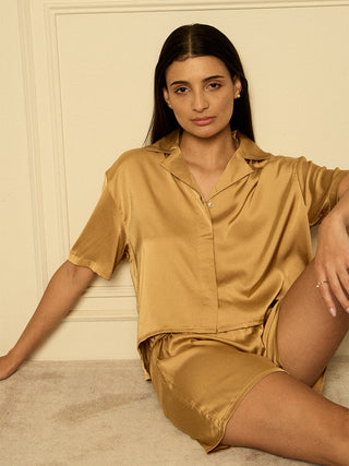 Silky Shorts Set