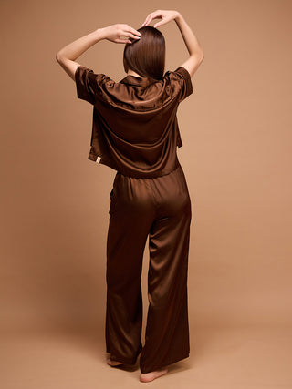 Silky Pant Set