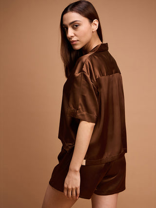 Silky Shorts Set