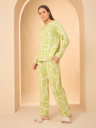 Fluid Lines Pyjama Set