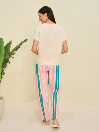 Mindful Stripes Pyjama Set