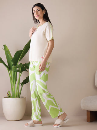 Breezy Waves Pyjama Set