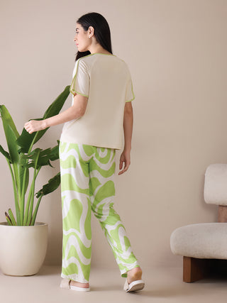 Breezy Waves Pyjama Set