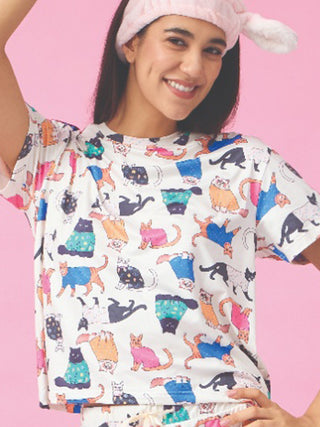 Cheerful Graphic Wide Pyjama Set