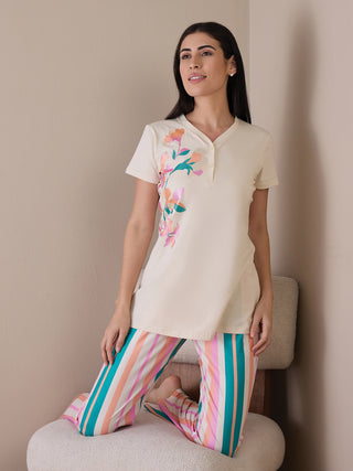 Kimono Splash Pyjama Set