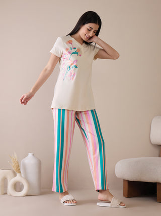 Kimono Splash Pyjama Set