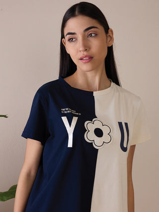 CottonEase™ Bloom You Tee Set - Vanila Ice