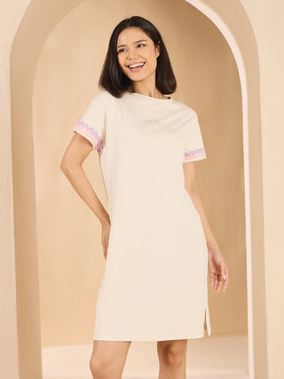 Dreamy Scallop Nightdress