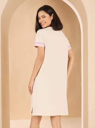 Dreamy Scallop Nightdress