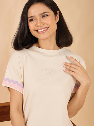 Dreamy Scallop Nightdress