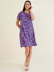 Playful Hearts Nightdress - Violet