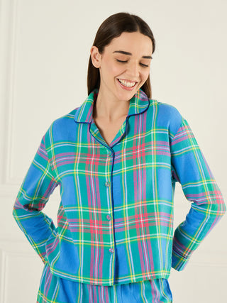 Slumber Grid Shorts Set