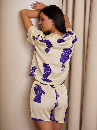 Silky Shorts Set