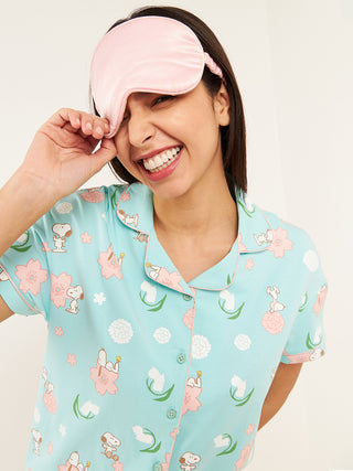 Snoopy Snooze Shorts Set