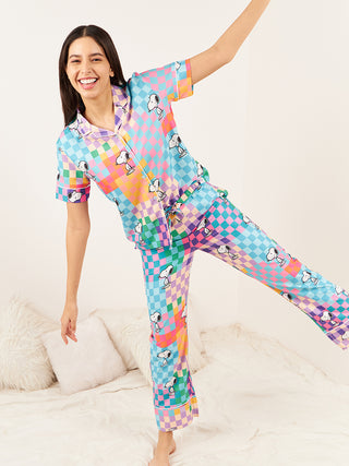 Snoopy Pixels Pyjama Set